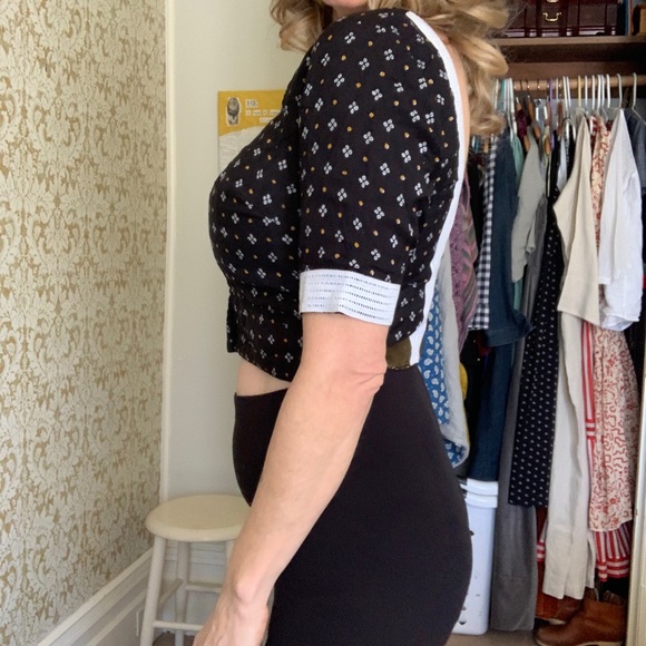 Vintage Sari Top - Picture 3 of 4